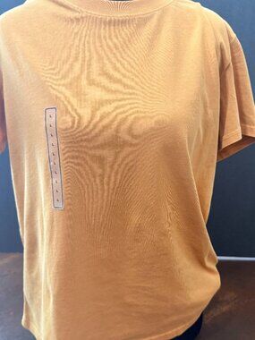 Alpine Design Shirt Women's Mountain Lake AD Hike SS Tee Organic Cotton Large